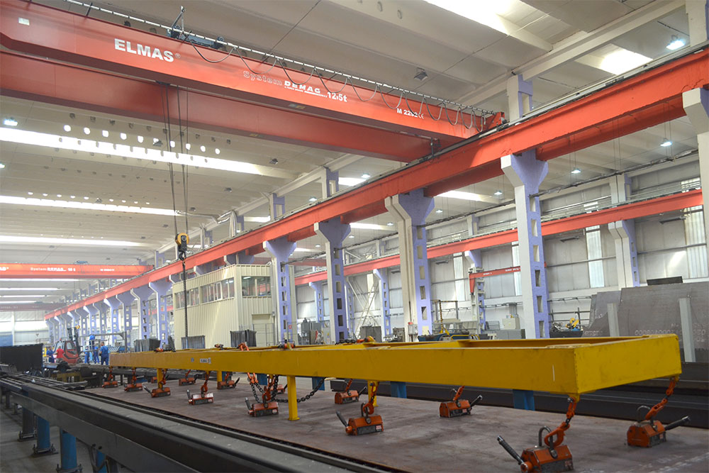 Metal structures production hall - Elmas Brașov