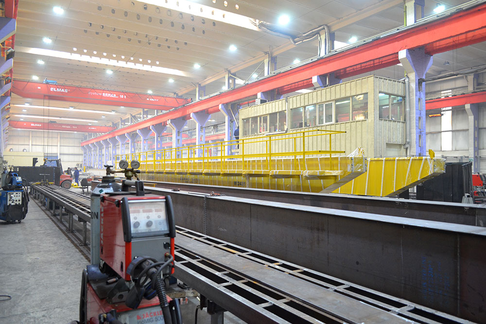 Metal structures production hall - Elmas Brașov