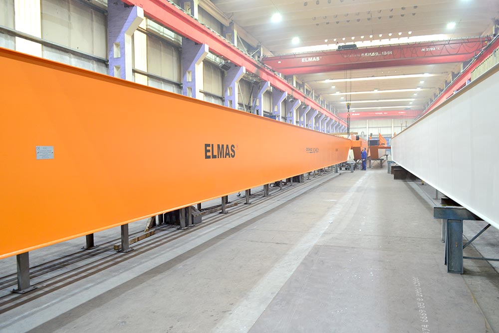 Production of overhead travelling cranes - Elmas Brașov